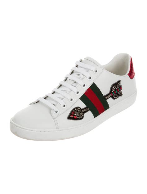 gucci arrow trainers|gucci ace arrow.